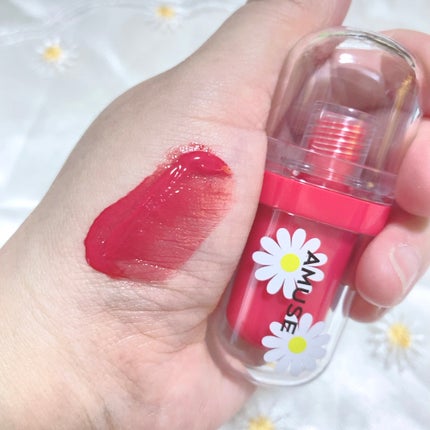 ジェルフィットティント/AMUSE/リップティントを使ったクチコミ(4枚目)