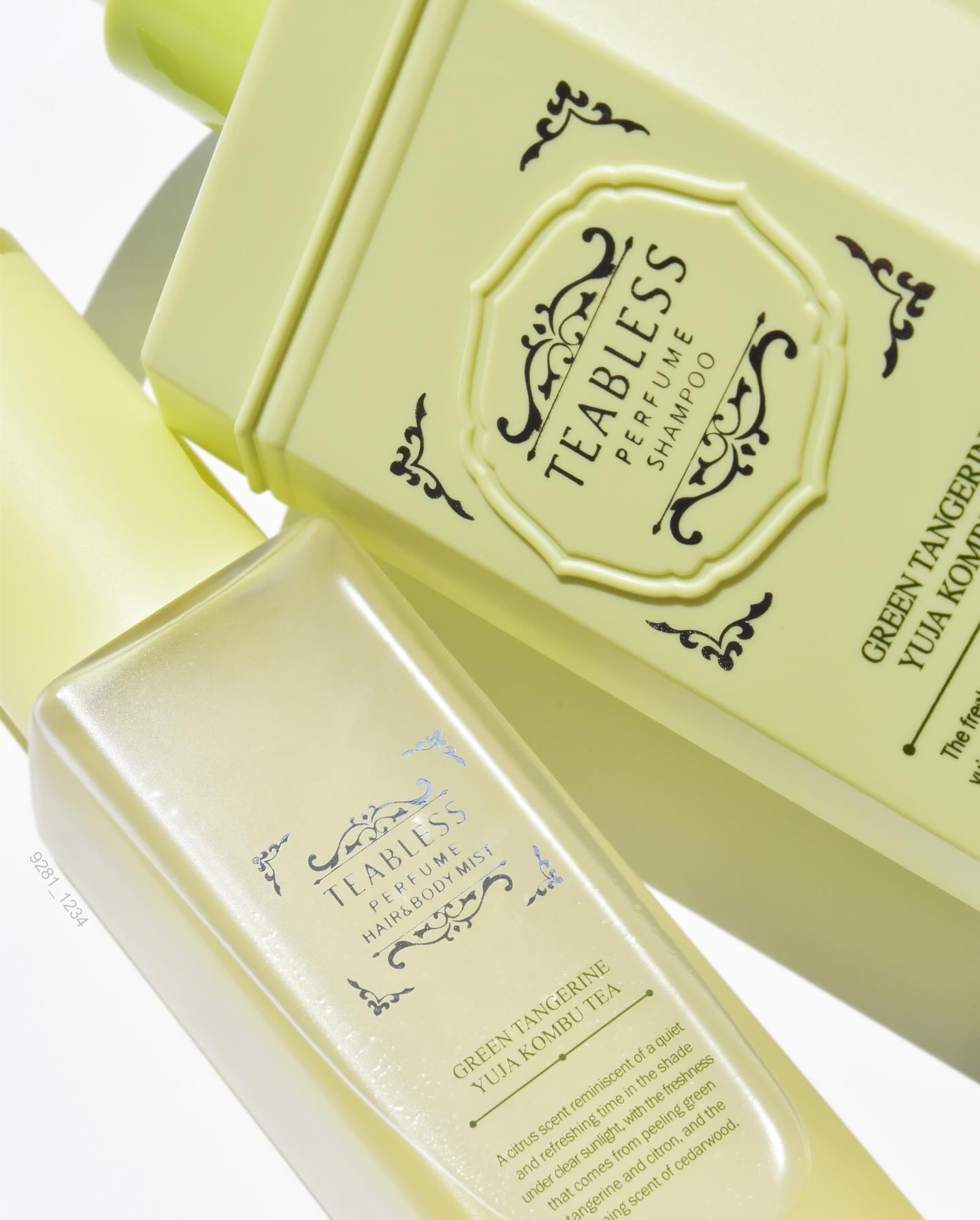 清柑柚子コンブチャパヒューム薄毛ケアシャンプー/TEABLESS/市販シャンプーを使ったクチコミ（1枚目）