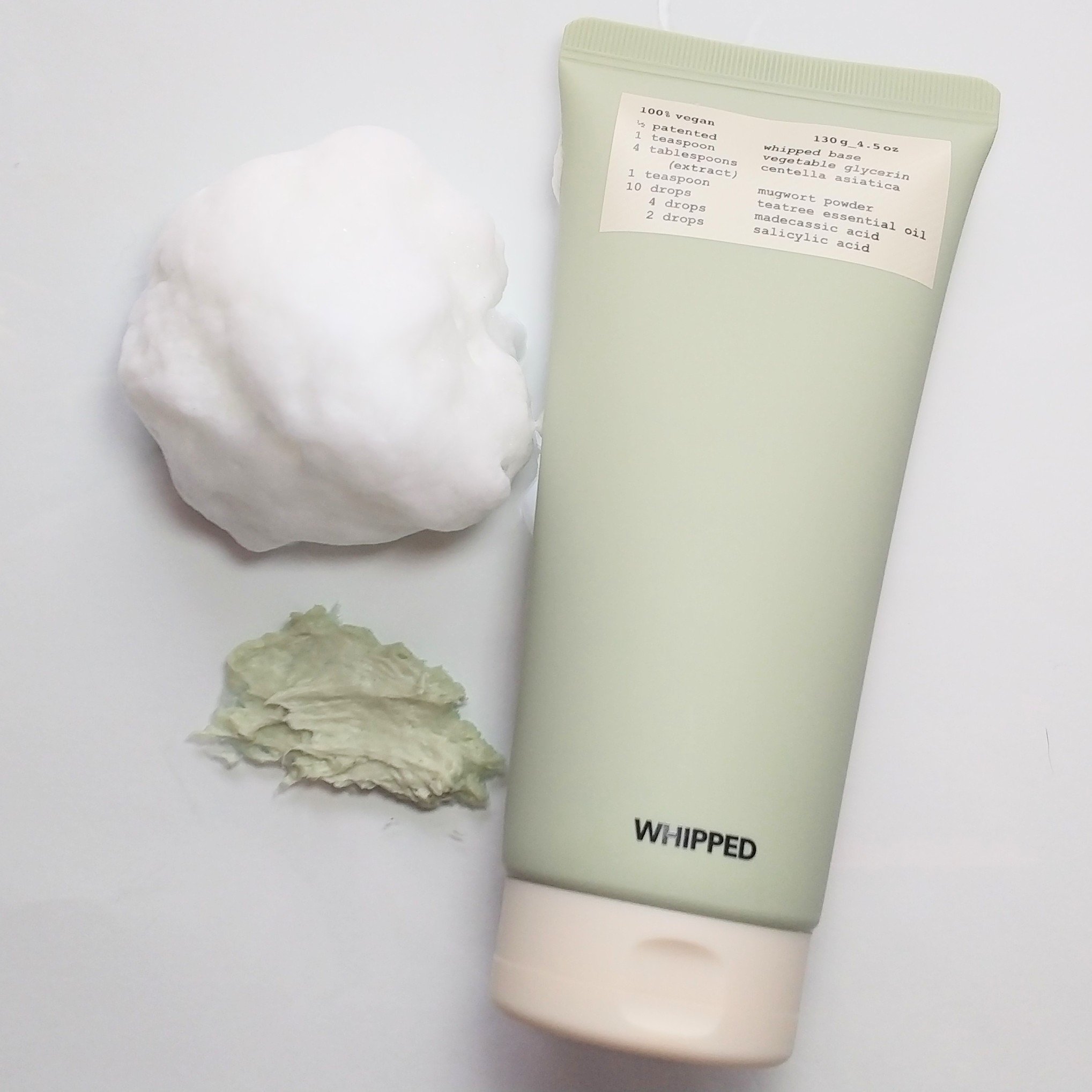 ヴィーガンパッククレンザーチューブ/WHIPPED/洗顔フォームを使ったクチコミ（3枚目）