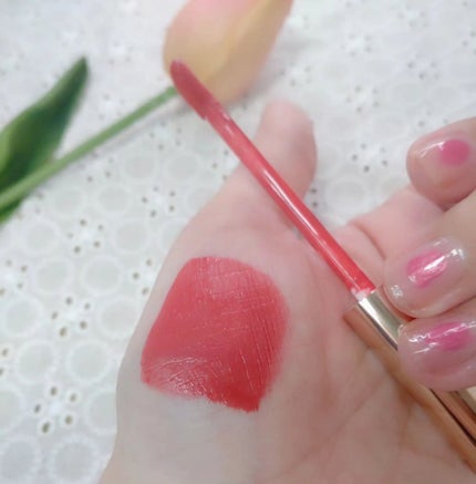 ロングラスティングマットティント 02 ファーストキス/LIPHIP(リップヒップ)/リップティントの画像