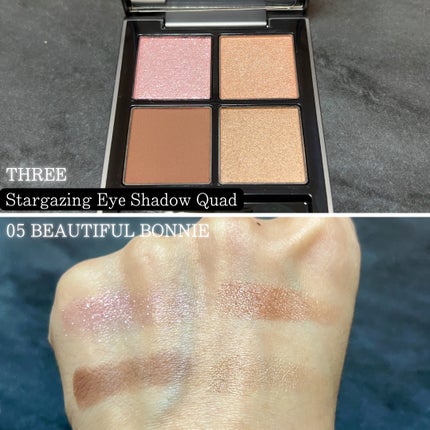 THREE スターゲージング アイシャドウクアッド/THREE/アイシャドウパレットを使ったクチコミ(3枚目)