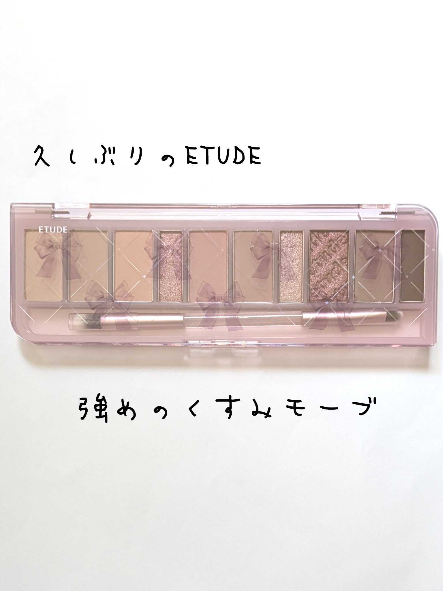 プレイカラー アイシャドウ クールステージ/ETUDE/アイシャドウパレットを使ったクチコミ（1枚目）