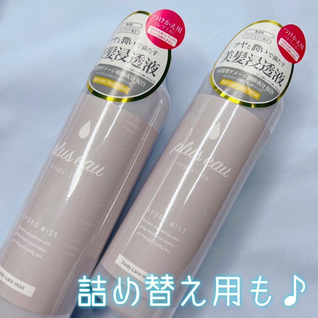 ハイドロミストN/plus eau/アウトバストリートメントを使ったクチコミ(2枚目)