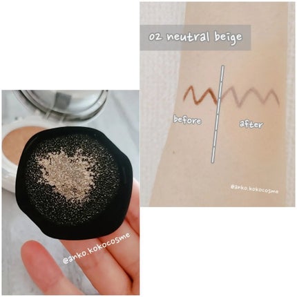 ロングウェアクッションファンデーション マット/V&Aビューティー/クッションファンデーションを使ったクチコミ(5枚目)