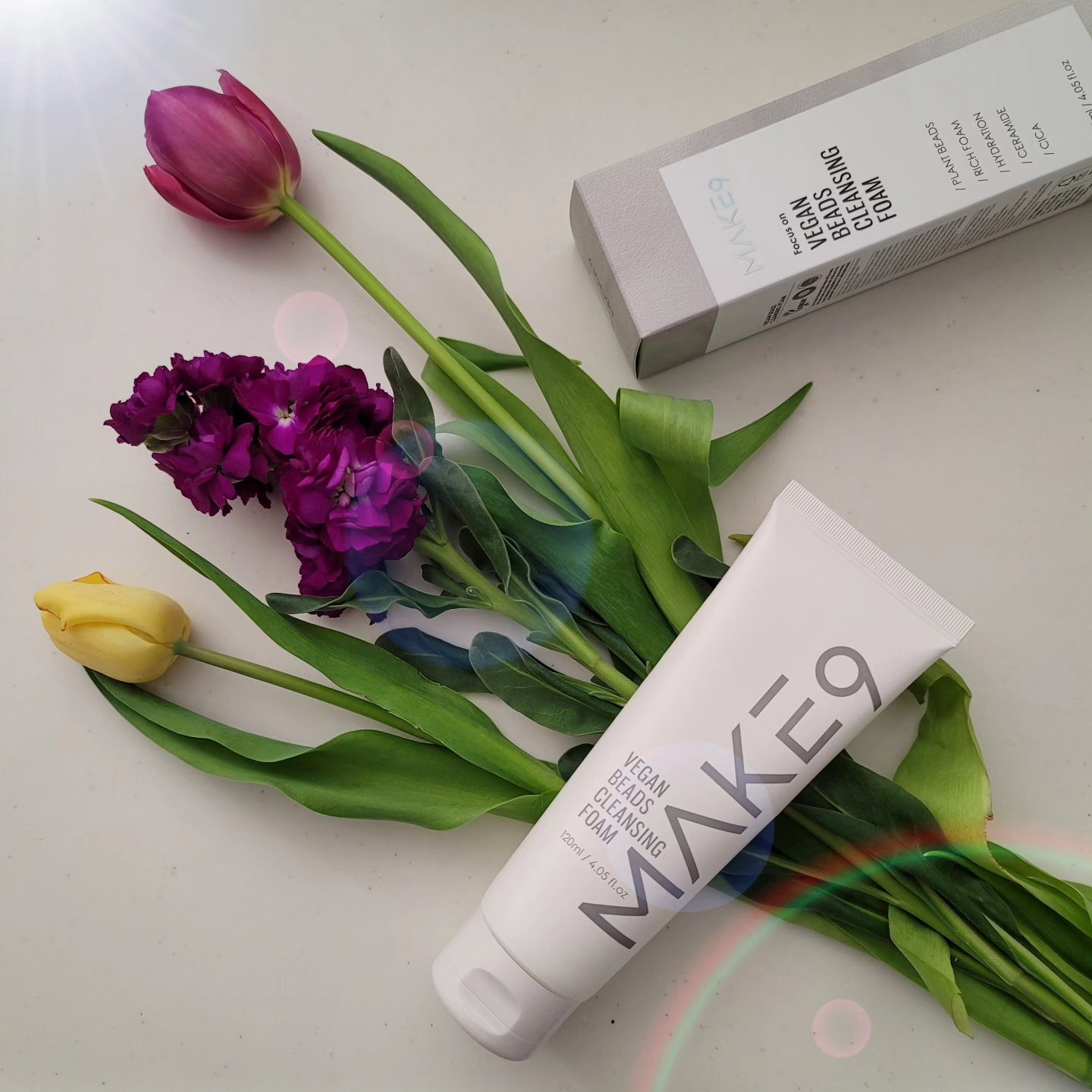 ビーガンビーズクレンジングフォーム/MAKE9/クレンジングクリームを使ったクチコミ（1枚目）