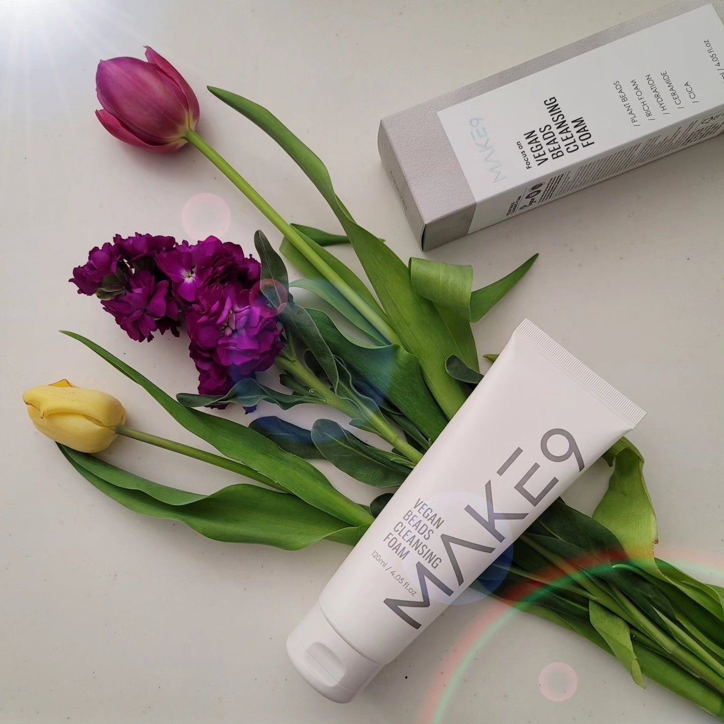 ビーガンビーズクレンジングフォーム/MAKE9/クレンジングクリームを使ったクチコミ(1枚目)