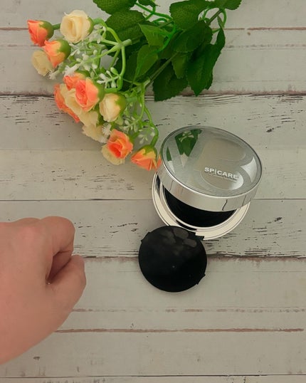 V3シャイニングファンデーション/SPICARE/クッションファンデーションを使ったクチコミ(6枚目)