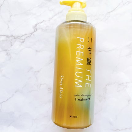 THE PREMIUM エクストラダメージケアシャンプー/トリートメント(シャイニーモイスト)/いち髪/市販シャンプーを使ったクチコミ(4枚目)