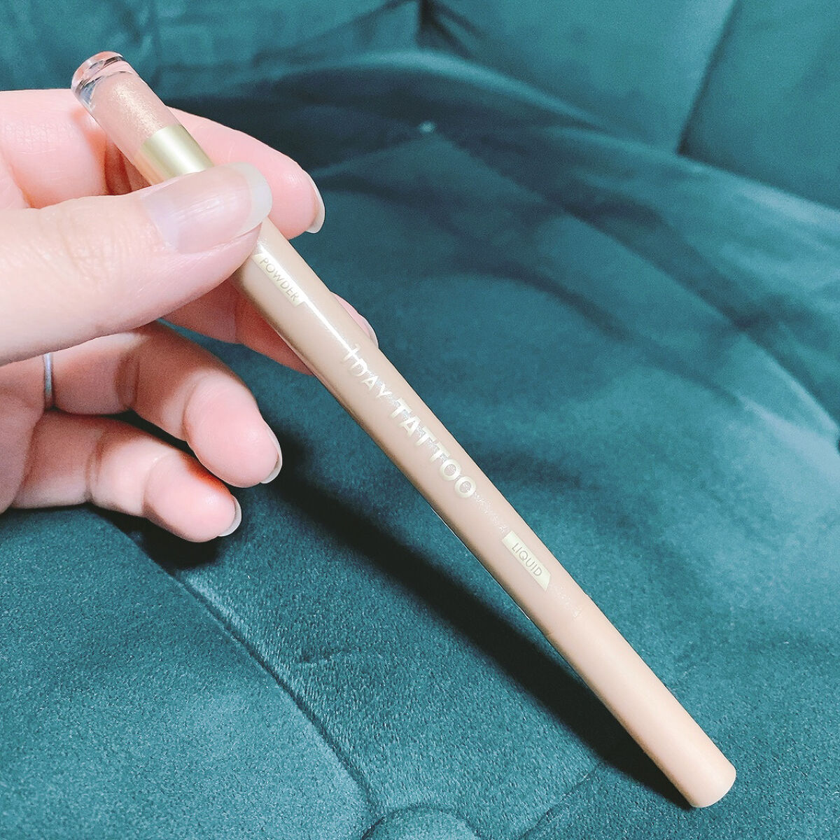 マルチブルーミングアイズ 02 ブルーミングベージュ/K-パレット/スティックアイシャドウを使ったクチコミ（2枚目）