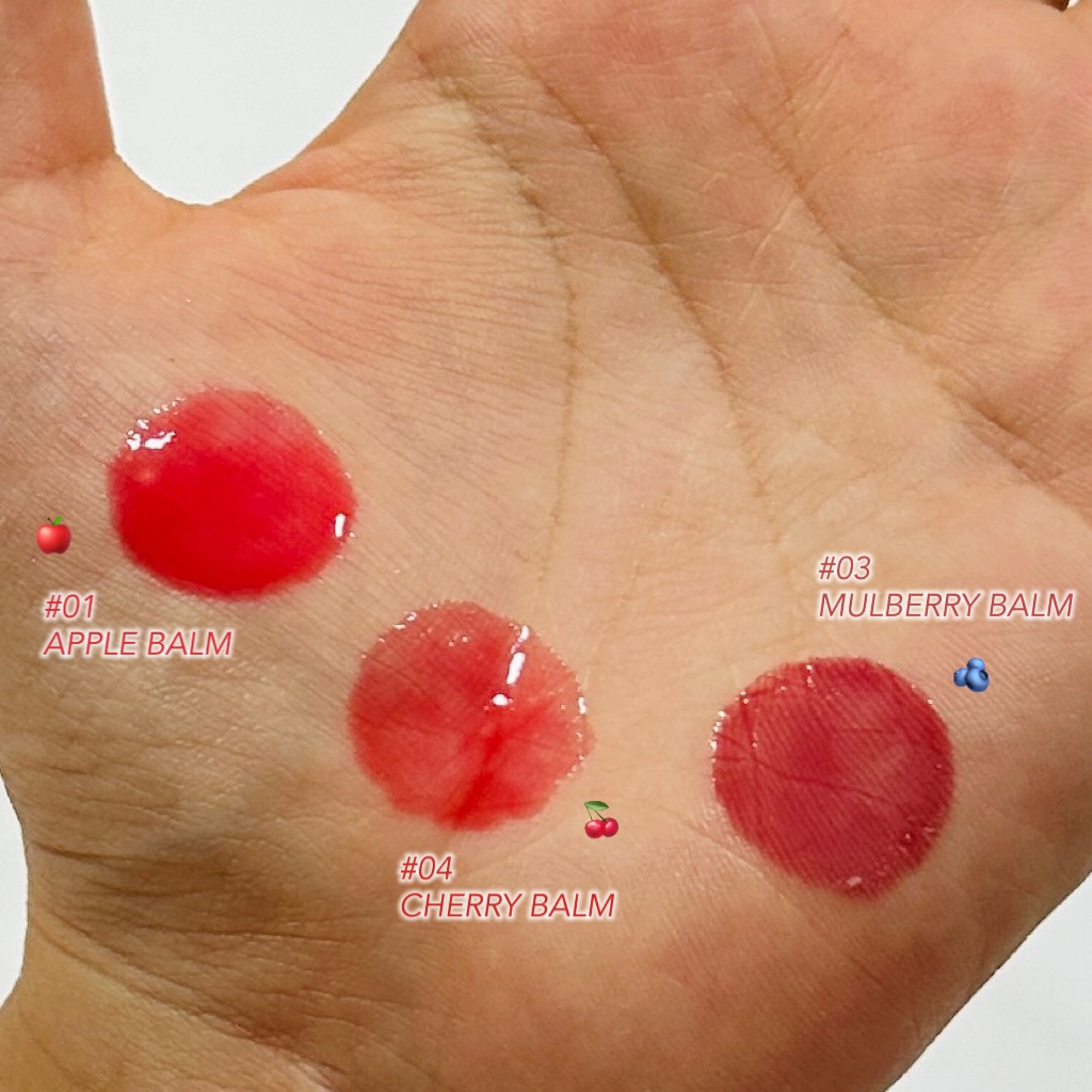 GLOWY TINT BALM/AOU/リップグロスを使ったクチコミ（3枚目）