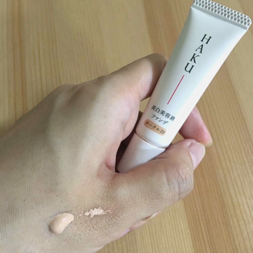 薬用 美白美容液ファンデ/HAKU/クリーム・エマルジョンファンデーションを使ったクチコミ(1枚目)