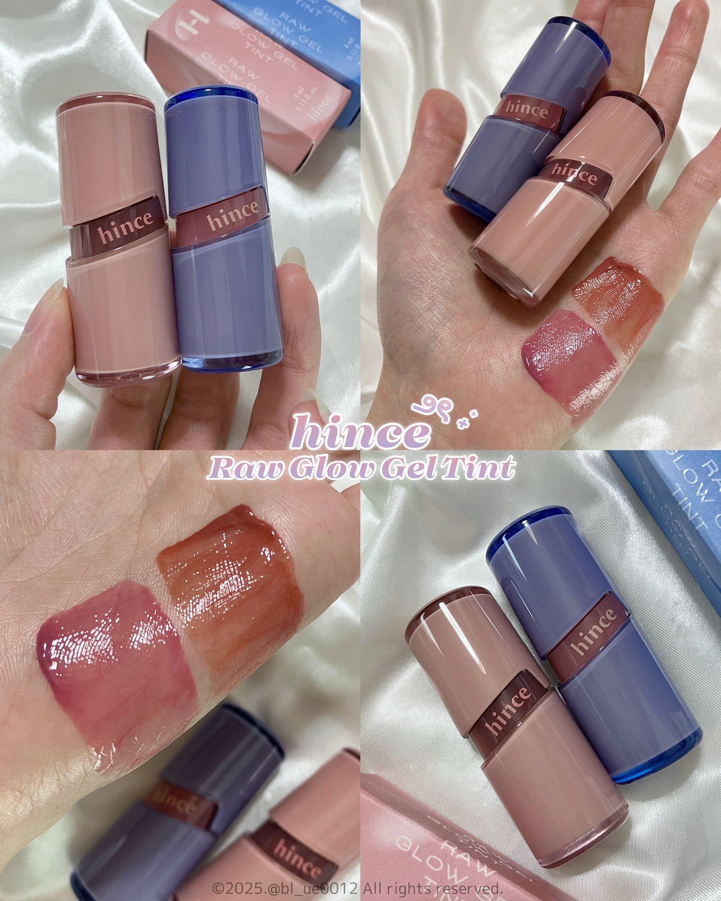 ロウグロウジェルティント/hince/リップティントを使ったクチコミ（1枚目）