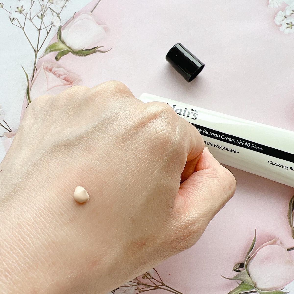 イルミネーティングサプルブレミッシュクリーム(40ml)/Klairs/化粧下地を使ったクチコミ（2枚目）