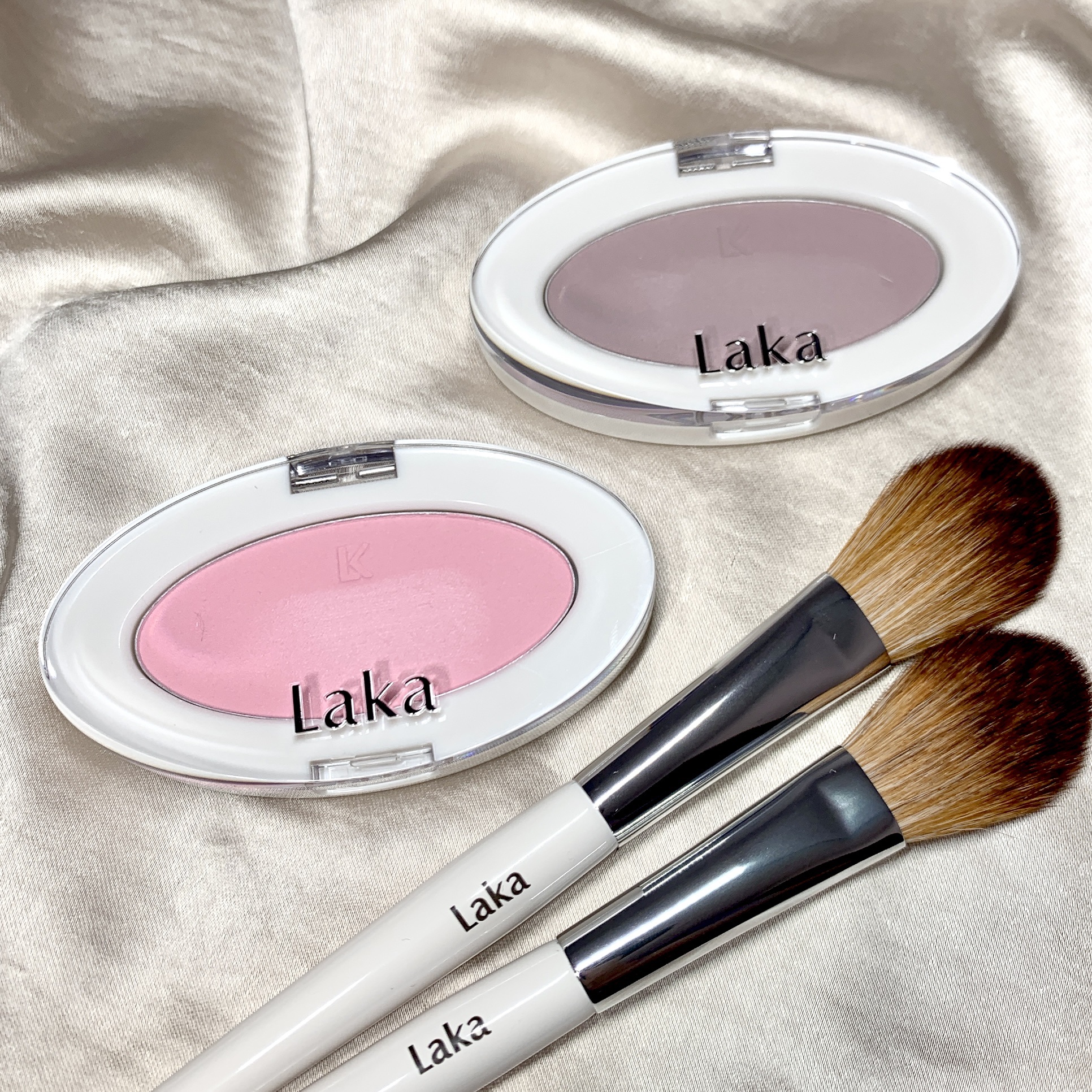 ラブシルクブラッシュ/Laka/パウダーチークを使ったクチコミ（1枚目）