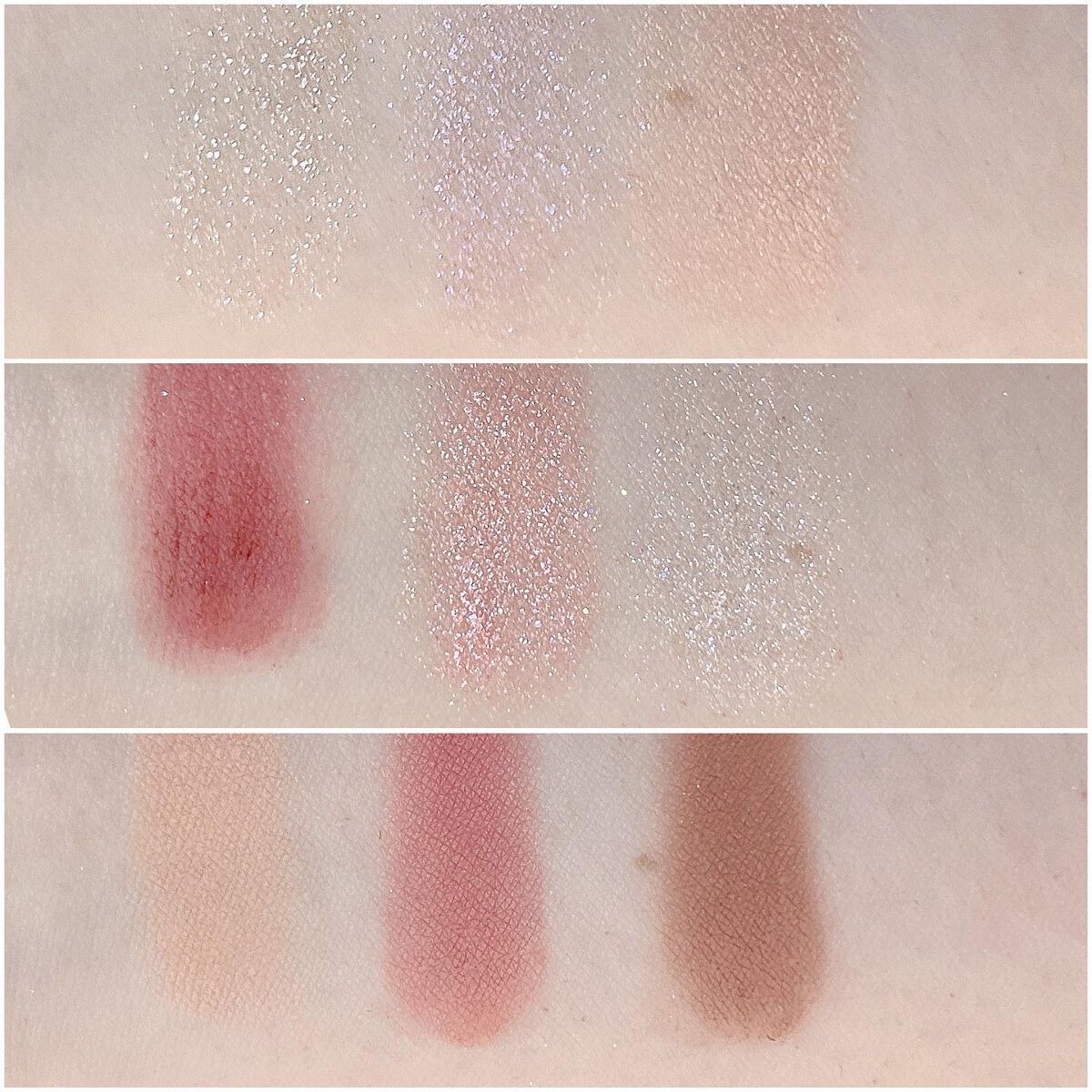 マテリアルカラーパレット/leur charme/アイシャドウパレットを使ったクチコミ(3枚目)