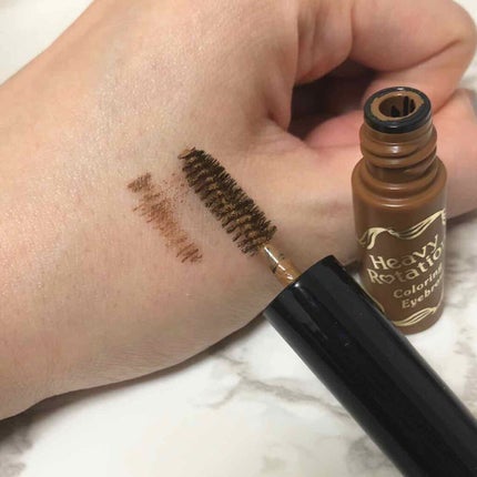 カラーリングアイブロウ/ヘビーローテーション/眉マスカラを使ったクチコミ(2枚目)