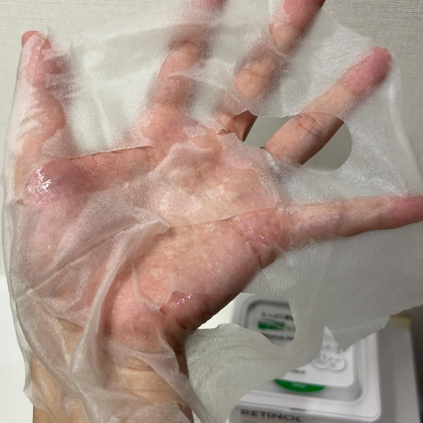 キューブマスク レチノール/ネイチャーリパブリック/シートマスク・パックを使ったクチコミ(6枚目)