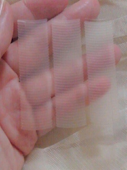 のびるアイテープ/セリア/二重まぶた用アイテムを使ったクチコミ(4枚目)