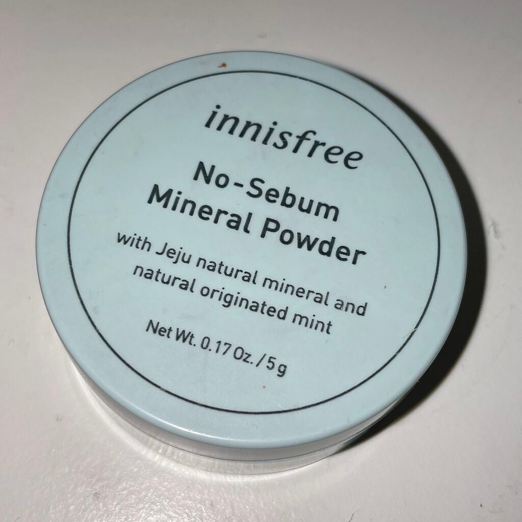 ノーセバム ミネラルパウダー/innisfree/ルースパウダーを使ったクチコミ(1枚目)