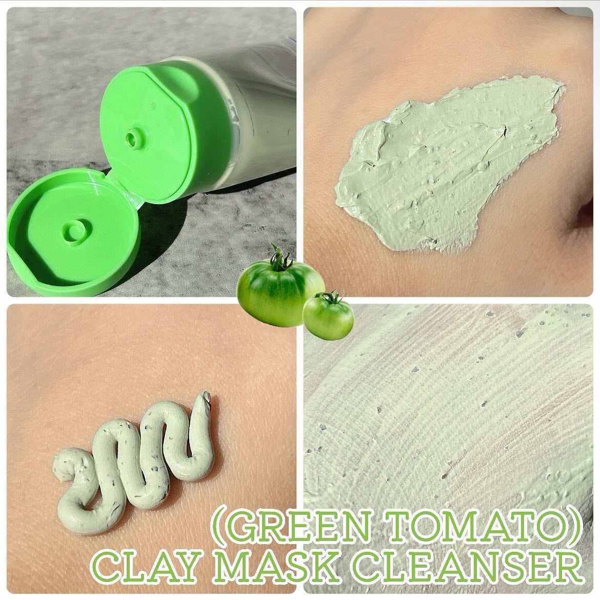 グリーントマトクレイマスククレンザー/FULLY/洗い流すパック・マスクを使ったクチコミ(3枚目)
