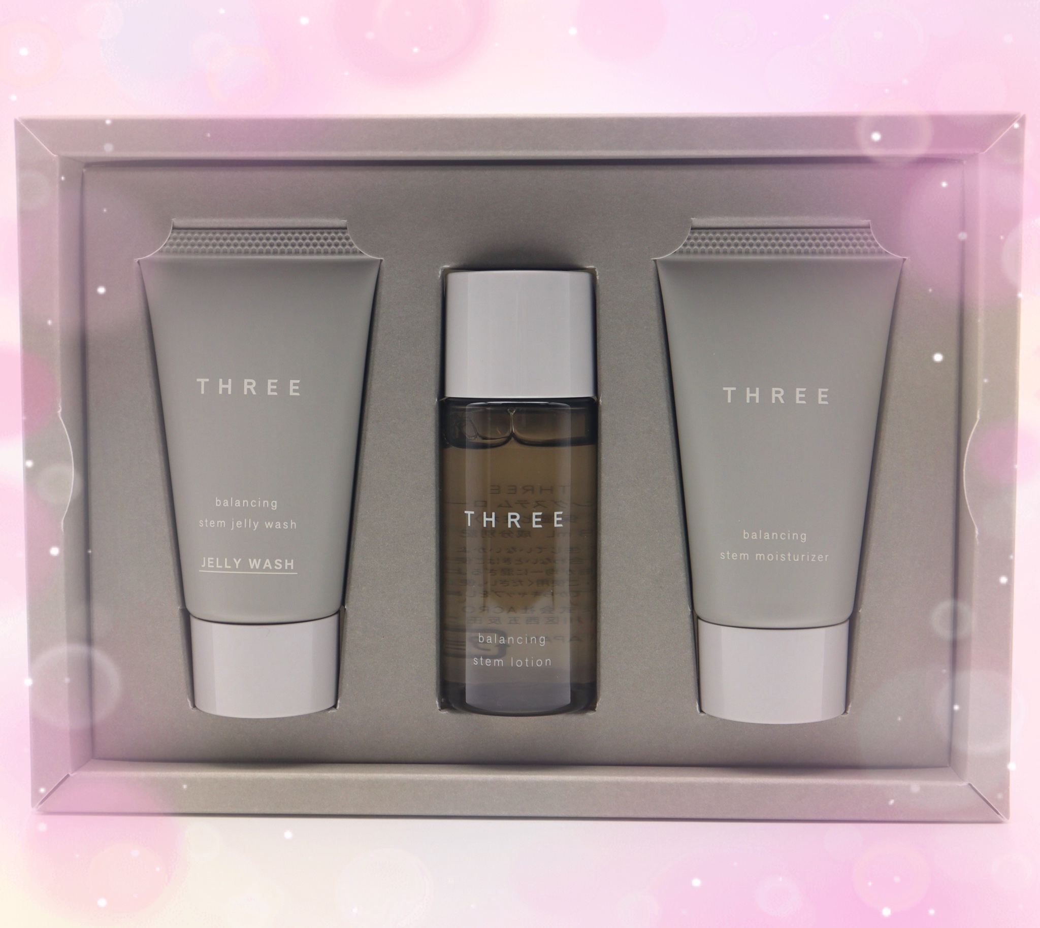 バランシングステム スキンケア ファーストキット/THREE/スキンケアキットを使ったクチコミ（1枚目）