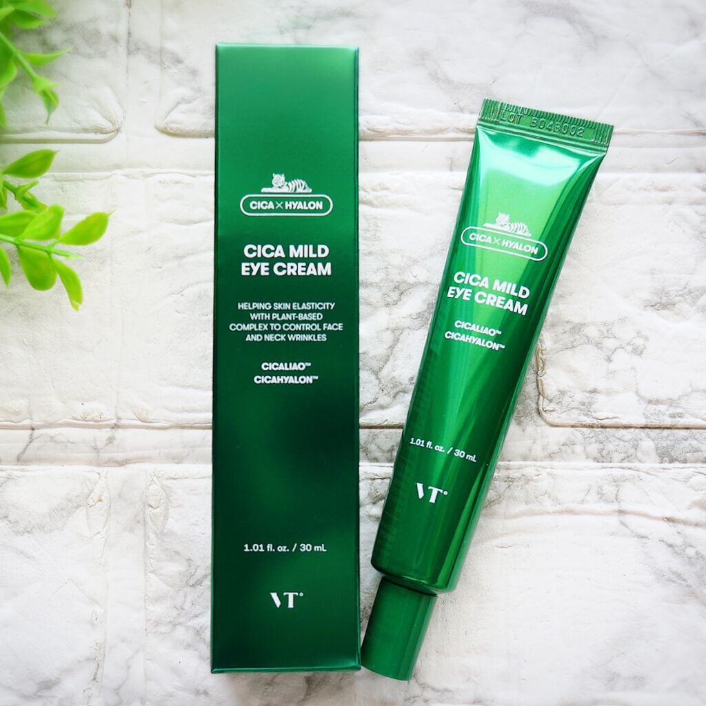 CICA マイルドアイクリーム/VT/アイケア・アイクリームを使ったクチコミ（3枚目）
