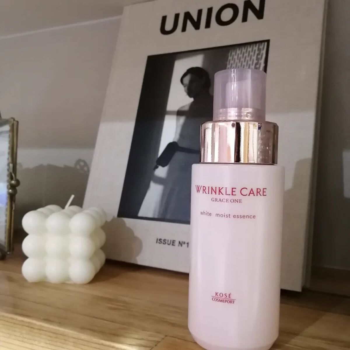 リンクルケア ホワイト モイストエッセンス/グレイスワン/オールインワン化粧品を使ったクチコミ（1枚目）