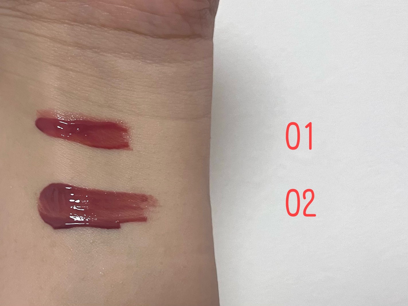 グラスティントシロップ/キャンメイク/リップティントを使ったクチコミ(3枚目)