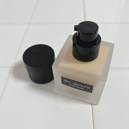 (旧)アンリミテッド ラスティング フルイド/shu uemura/リキッドファンデーションを使ったクチコミ(2枚目)