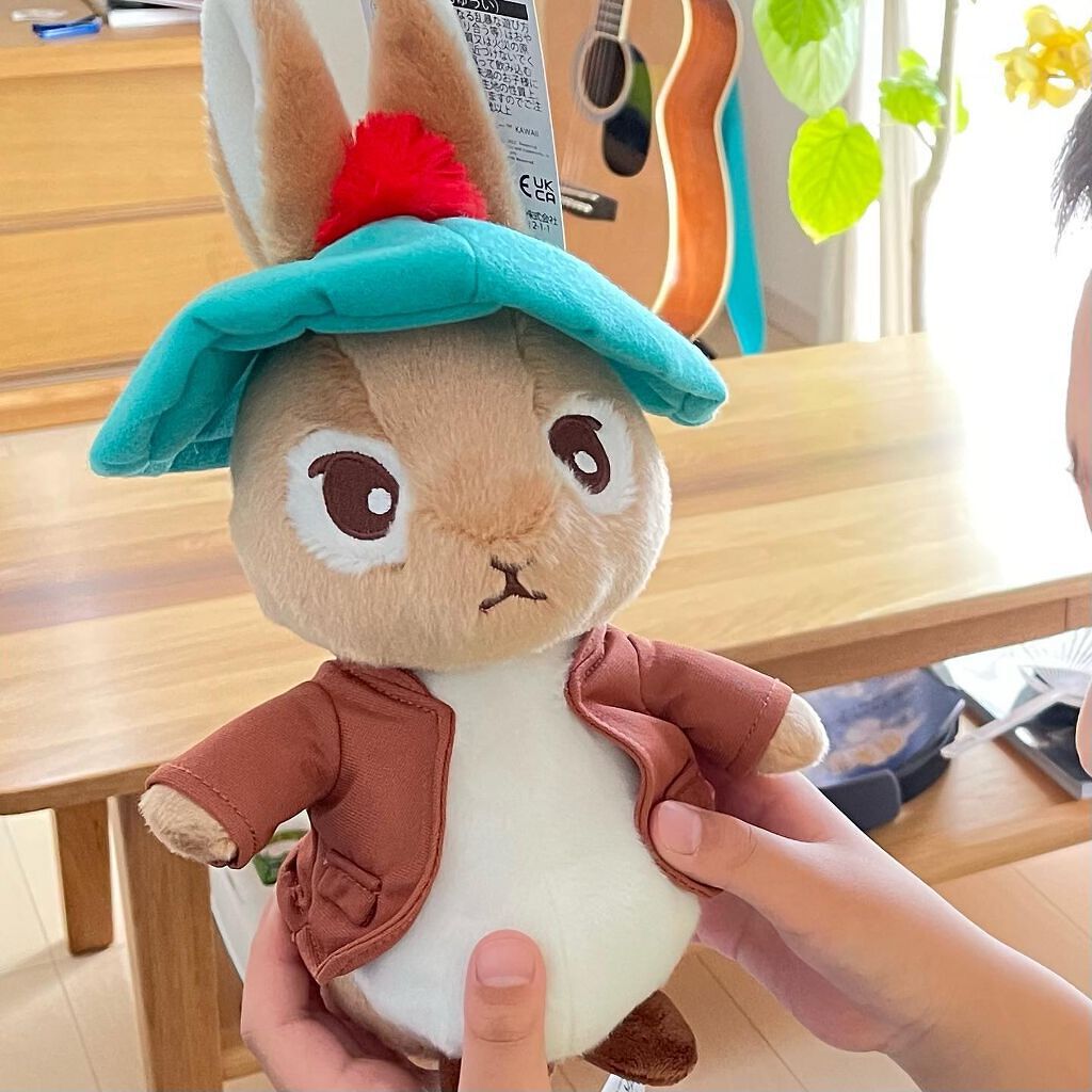 試してみた】DAISO ピーターラビット ぬいぐるみのリアルな 試してみた】DAISO ピーターラビット ぬいぐるみのリアルな
