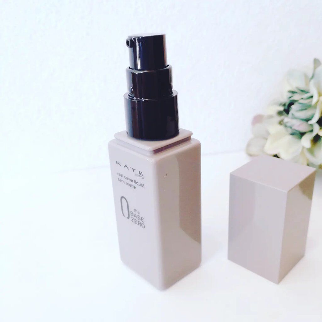 リアルカバーリキッド（セミマット）/KATE/リキッドファンデーションを使ったクチコミ（2枚目）