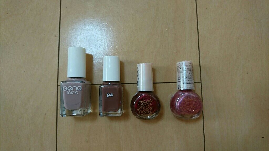 マイメロ ネイル/DAISO/マニキュアを使ったクチコミ（2枚目）