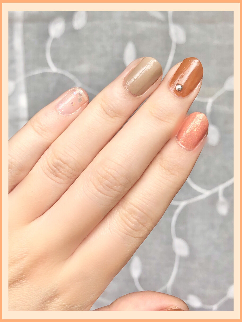 ネイルホリック Relaxing color/ネイルホリック/マニキュアを使ったクチコミ（2枚目）