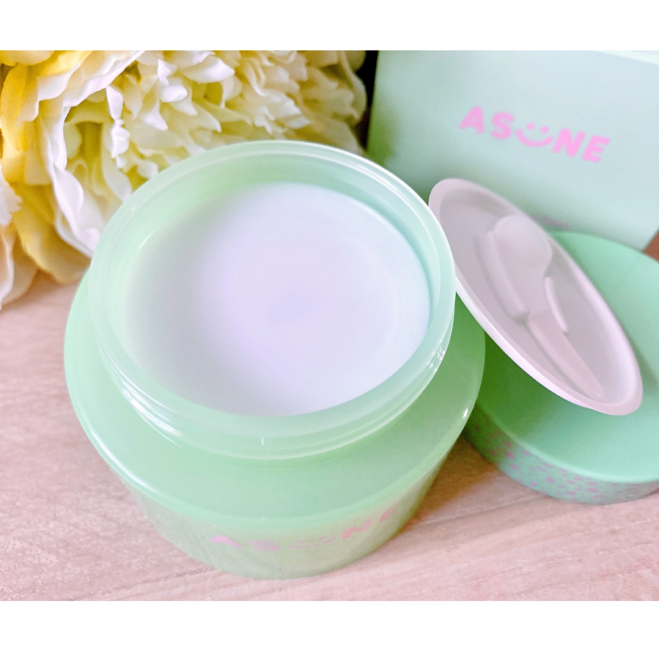 バンブークレンジングバーム/ASUNE /クレンジングバームを使ったクチコミ（3枚目）