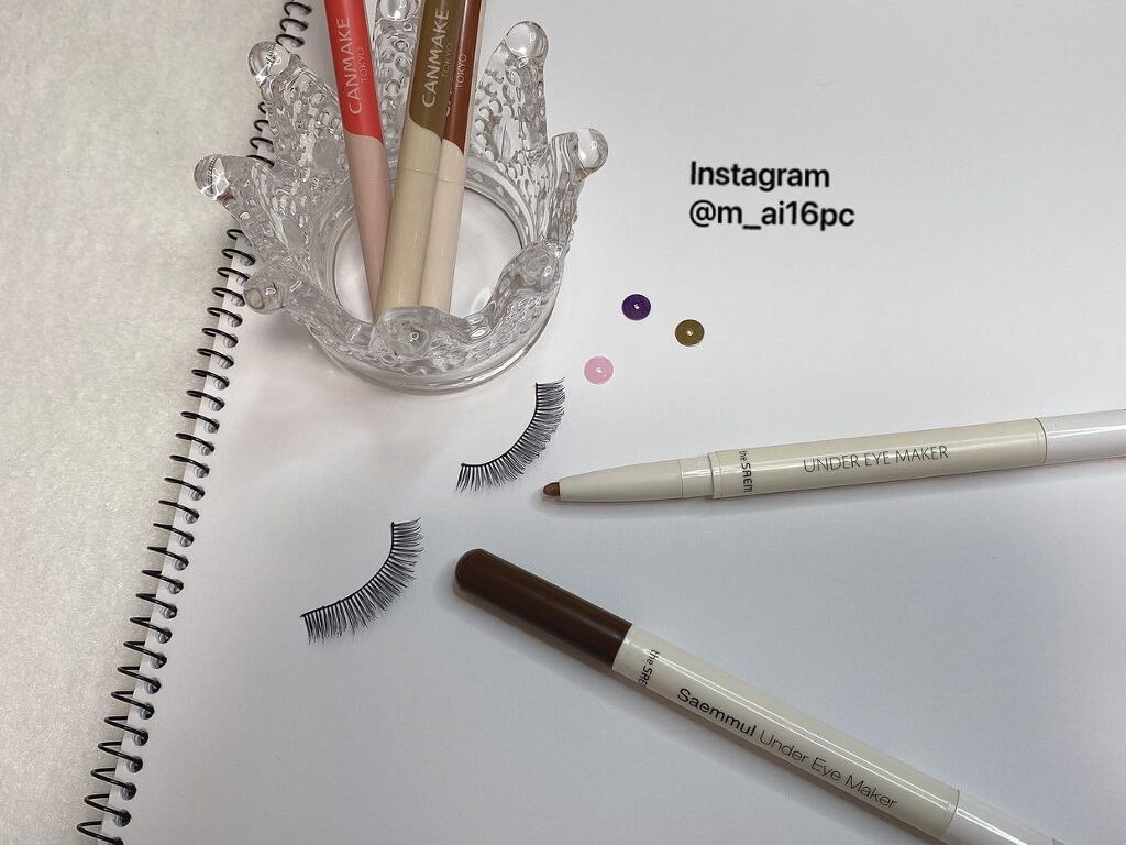 3wayスリムシェードライナー/キャンメイク/リキッドアイライナーを使ったクチコミ(1枚目)