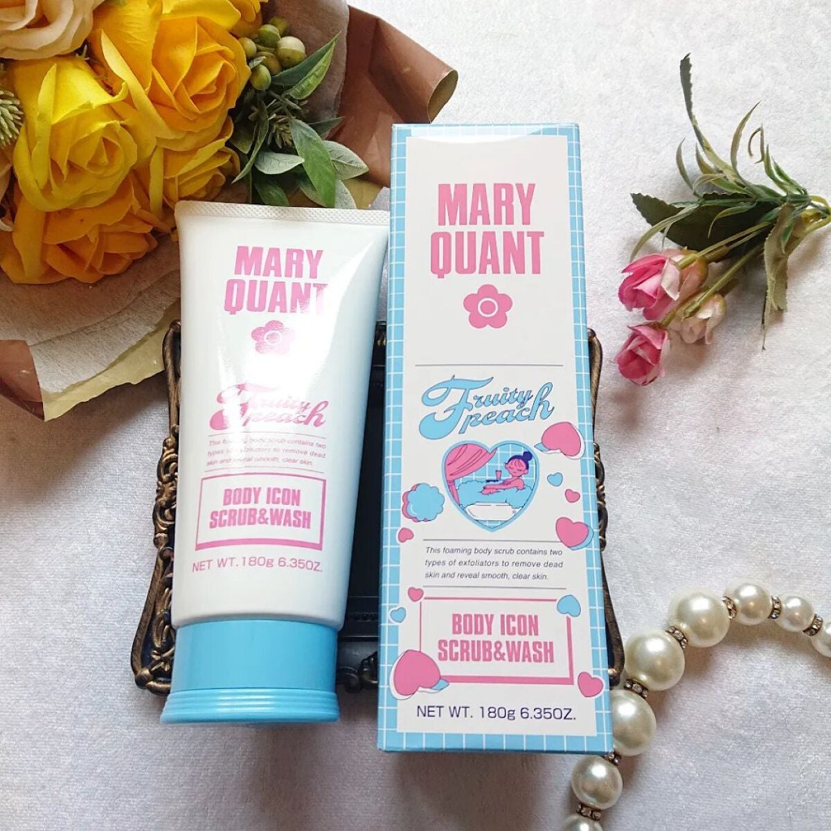 ボディアイコン スクラブ&ウォッシュ/MARY QUANT/スクラブ・ゴマージュを使ったクチコミ(10枚目)