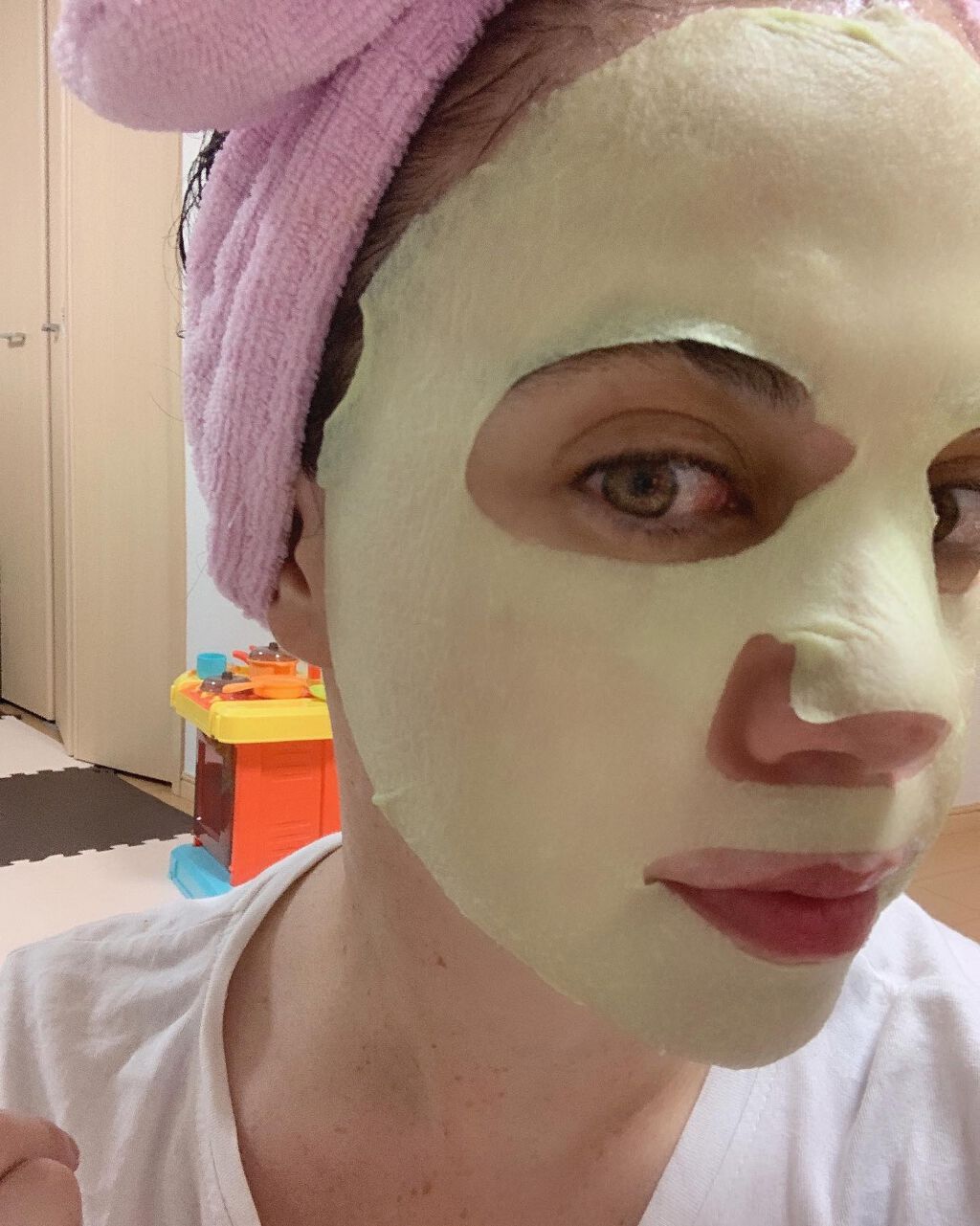 キャロル on LIPS 「夏にたくさん活躍したシートマスク🌴最近お気に入りでよく使ってる..」(3枚目)