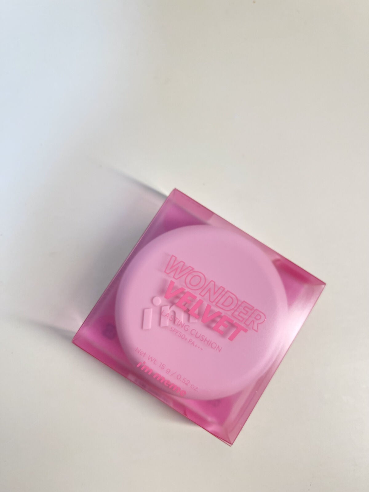 ワンダーベルベットラスティングクッション/i’m meme/クッションファンデーションを使ったクチコミ(8枚目)