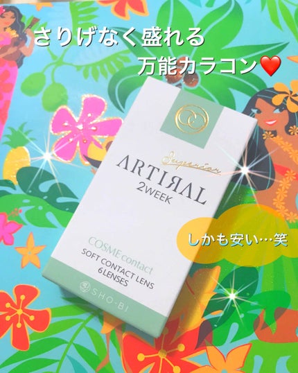 アーティラル スペリア 2week/ARTIRAL/2週間(2WEEKS)カラコンを使ったクチコミ(1枚目)