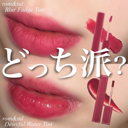 デュイフルウォーターティント/rom&nd/リップティントを使ったクチコミ(1枚目)