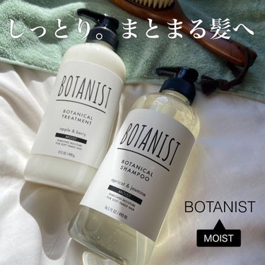 ボタニカルシャンプー／トリートメント(モイスト) /BOTANIST/シャンプー・コンディショナーを使ったクチコミ（1枚目）