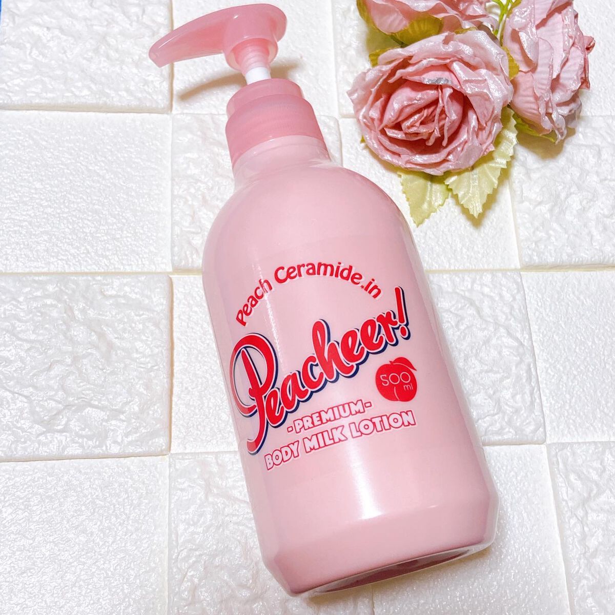 ピーチアー プレミアムボディミルクローション/ペリカン石鹸/ボディローションを使ったクチコミ(1枚目)