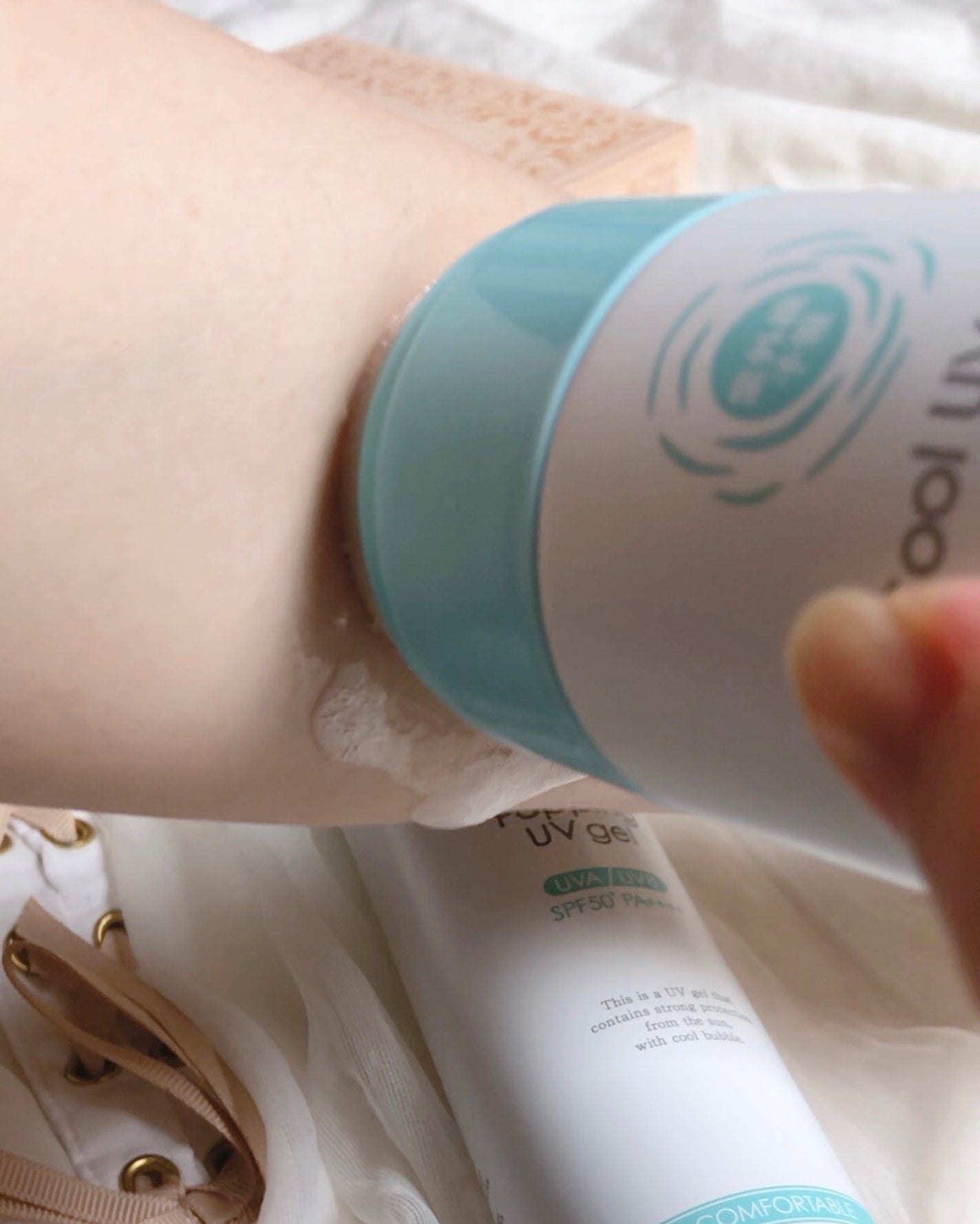 冷たいUVスプレーP/紫外線予報/日焼け止めミスト・スプレーを使ったクチコミ(4枚目)