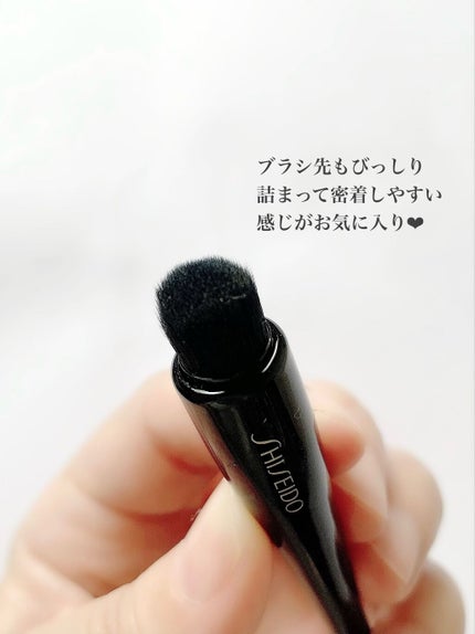 TSUTSU FUDE コンシーラーブラシ/SHISEIDO/メイクブラシを使ったクチコミ(3枚目)
