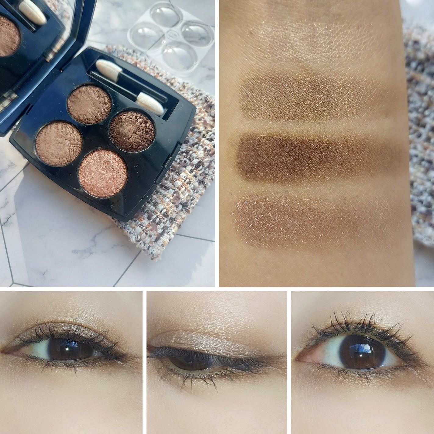 レ キャトル オンブル ツイード/CHANEL/アイシャドウパレットを使ったクチコミ(4枚目)