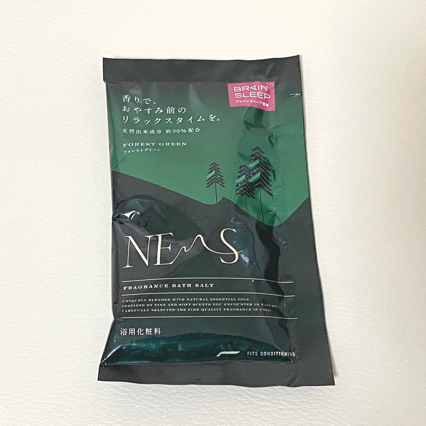 ネムス バスソルト フォレストグリーン/フィッツコンディショニング/無機塩系入浴剤を使ったクチコミ(1枚目)