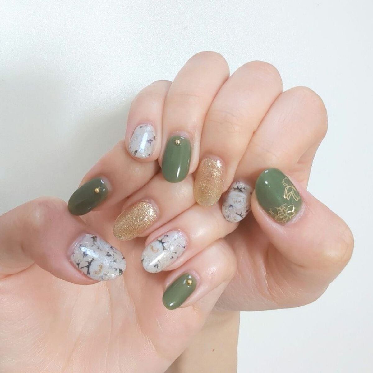 ジェルネイル(ライト対応)/セリア/ジェルネイルを使ったクチコミ(1枚目)