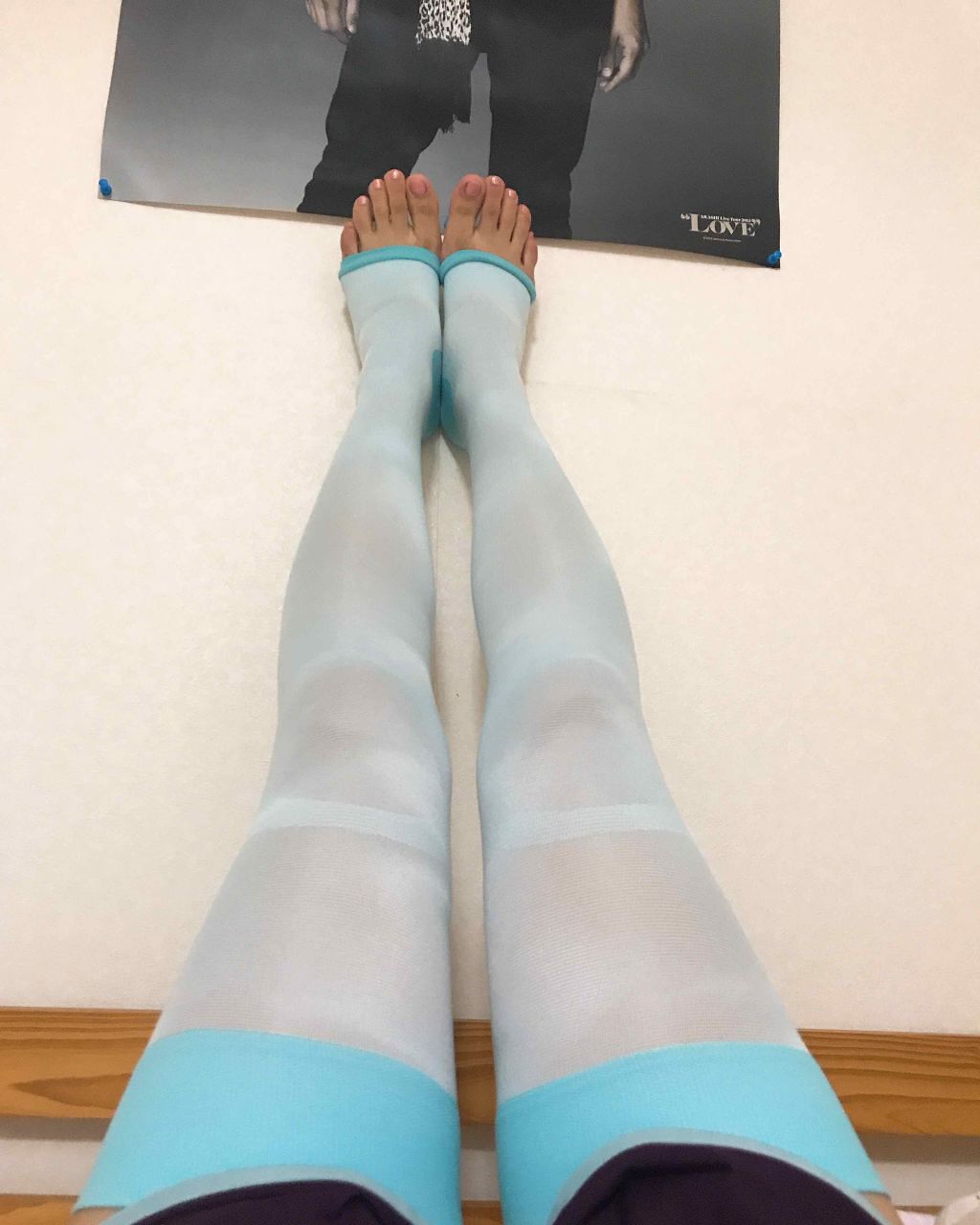 夢みるここちのスリムウォーク キュッとひきしめ 涼感設計(旧)/SLIMWALK/着圧ソックス・レギンスを使ったクチコミ（1枚目）