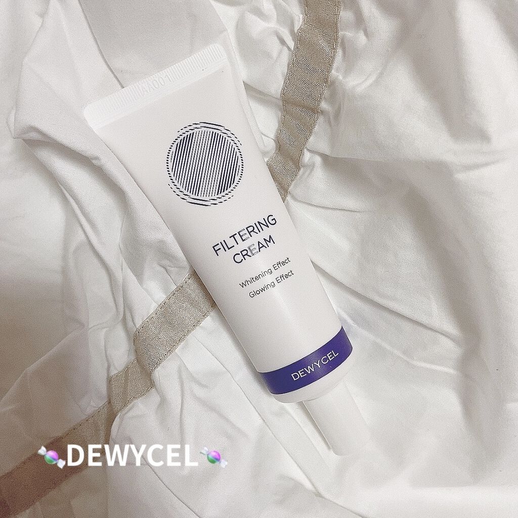 フィルタリングクリーム/DEWYCEL/日焼け止めクリームを使ったクチコミ（1枚目）