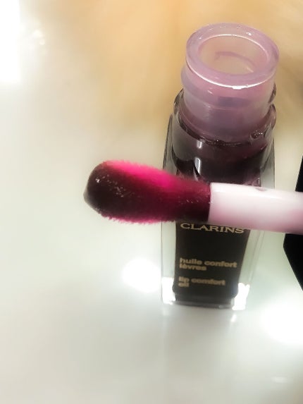 コンフォート リップオイル /CLARINS/リップグロスを使ったクチコミ(2枚目)